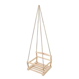 COLUMPIO COLGANTE INFANTIL HECHO DE MADERA DE HAYA - Imagen 1 de 6