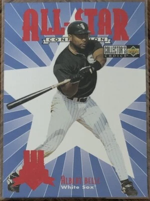1997 UPPER DECK COLLECTOR'S CHOICE ALL-STAR CONECTION ALBERT BELLE INSERT CARD - Image 1 of 2