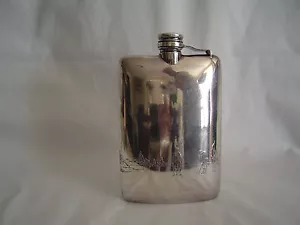 Silverplated Golfers Flask By Meridan B. Co. International S. Co. - Picture 1 of 5