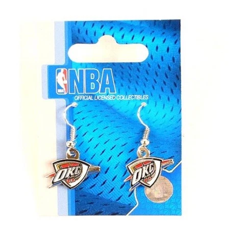 Oklahoma City Thunder NBA Sophie Style Dangle Earrings Cover