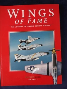 Wings of Fame Journal Of Classic Combat Aircraft Volume 1 - Softcover Book - Picture 1 of 3