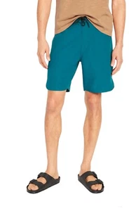 Old Navy Herren Größe 54 Taille ~ türkis Delphin-Saum Boardshorts 8" Schrittlänge $ 25 - Bild 1 von 2
