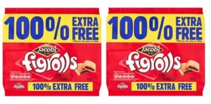 Set of 2 Jacob's Fig Rolls 200g + 100% Extra Free (400 Grams each) / total: 800g - Picture 1 of 1