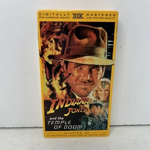 Indiana Jones And The Temple Of Doom VHS Harrison Ford - Picture 1 of 4