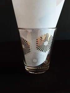 Jarrón portavelas de vidrio para hacer velas Nest dorado Starbursts 4,5"  - Imagen 1 de 8