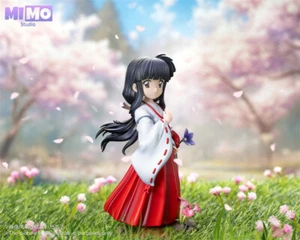 MIMO Studio Inuyasha Kikyo Childhood Series Anime Statue Resin Model 16cm New - Picture 1 of 8
