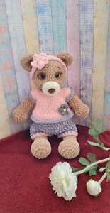 Gehäkelte Teddy Bär 38cm - Bild 1 von 3