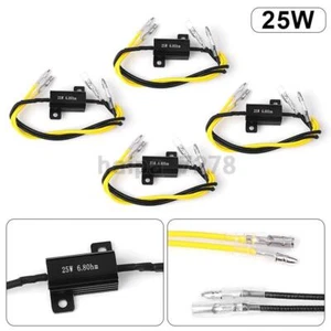 4 Piezas Intermitente LED Indicador de Giro para Motocicleta Resistencia de Carga Intermitente Universal - Imagen 1 de 4