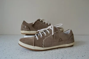 CHATHAM BEIGE SUEDE LEATHER/LEATHER LINED LACE UP SNEAKER SHOES UK 4 RRP £69 - Picture 1 of 12
