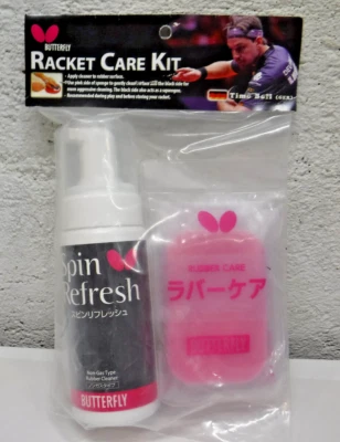 Kit de cuidados de borracha para tênis de mesa borboleta pingue-pongue limpador de remo refresque giratório - Imagem 1 de 4
