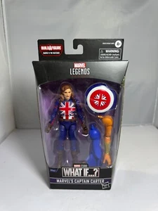 Marvel Legends WHAT IF? Captain Carter 6" Figur Brandneu The Watcher BAF - Bild 1 von 6