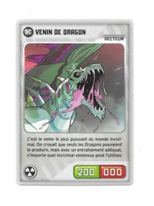 Carte - InviZimals - N°416 - Venin de dragon - 2013 - Foto 1 di 2