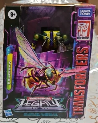 Transformers Legacy Deluxe Class Buzzsaw Hasbro Takara Tomy 8+ Christmas Collect - Image 1 of 4