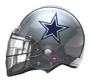 Dallas Cowboys Helmet 24in Jumbo Super Shape Foil Balloon Football Party - Picture 1 of 1
