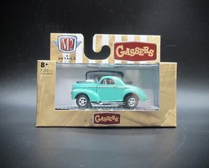 M2 MACHINES 1941 Willys Coupe Gasser, GASSERS, Green, R56 21-06, 2021 - Picture 1 of 3