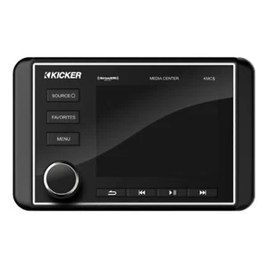 Kicker Marine Audio Weather Resistant Media Radio Bluetooth USB AM/FM 46KMC5 - Picture 1 of 8