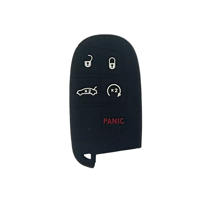 Cubierta remota de goma sin llave para Dodge Chrysler Challenger Charger   Foto 1 de 3