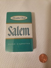 VINTAGE NEW SALEM CIGARETTES PLAYING CARDS-FACTORY SEALED RJR TOBACCO
