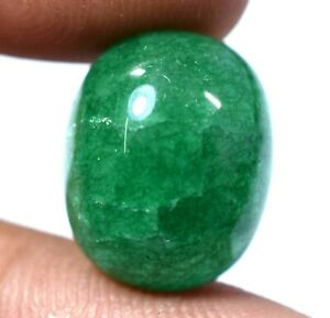 11.70 Ct Natural Rich Deep Green Onyx Cabochon AAA+ Quality Gemstone