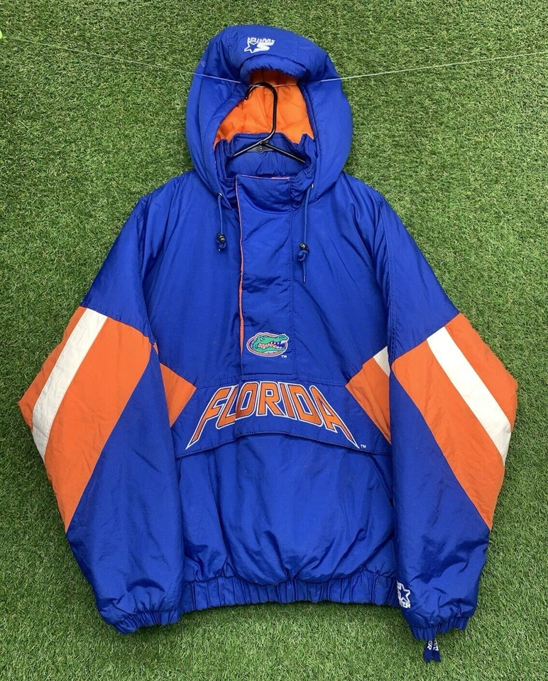 Chaqueta De Colección Florida Gators Starter Para Hombre Grande Puffer Anarok Años 90 Y2K Foto 1 de 4