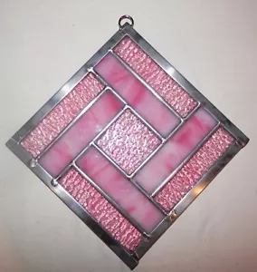 Glasmalereischeibe - ROSA - Domglas. custom made #7 - Bild 1 von 2