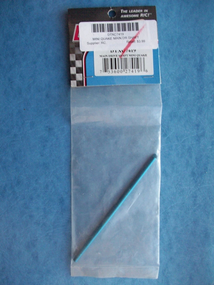 DURATRAX 7419 MAIN DRIVE SHAFT MINI QUAKE DTXC7419 NIP - Image 1 of 1