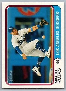 Miguel Rojas 2023 Topps Heritage BASEBALL #523 Los Angeles Dodgers - Picture 1 of 2