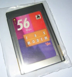 Billionton 56k k56 flex V.90 PCMCIA Modem PC Card CW56K with 6' Dongle Cable - Picture 1 of 2