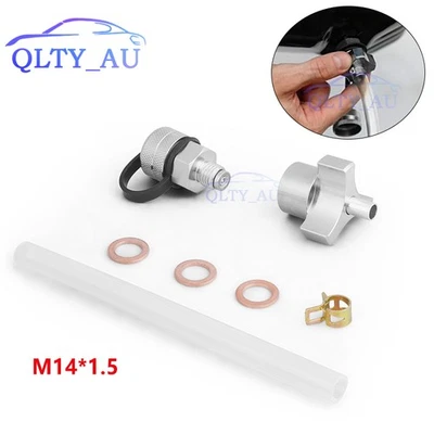 M14x1.5 Quick Twist Oil Drain Valve Stainless Drain Hose Attachment No Mess - image 1 of 4