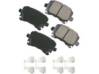 For 2006-2007 Volkswagen Rabbit Brake Pad Set Rear Akebono 84387JYZV - Image 1 of 2
