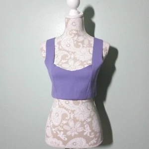A.L.C. Crop Top size XL, Bandage Bra Tank Orchid Purple Modern Vacay Sexy Date - Picture 1 of 9