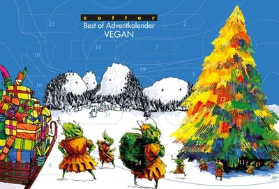 (125,50€/1kg) Best of Adventskalender vegan mit 24 Schokoladen und Pralinen - 30 - Bild 1 von 2