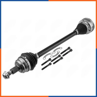 Demi-Arbre de Transmission MTM arrière gauche pour AUDI | 1J0501203B, NPW-AU-087 - Photo 1/3