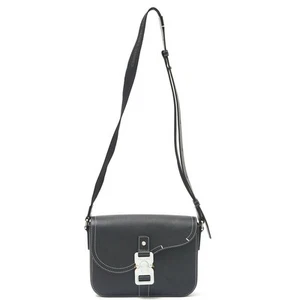 CHRISTIAN DIOR Saddle Messenger Bag with Flap Small 1ADPO049YKK Shoulder Calf 79 - Picture 1 of 10