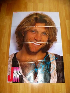 JON BON JOVI XXL Bravo Poster 90s Party Deko BON JOVI - Bild 1 von 3