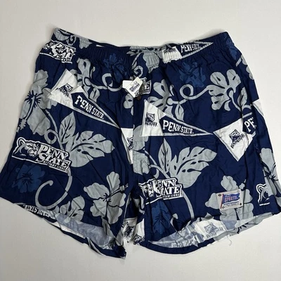 Reyn Spooner Hawaiian Penn State Nittany Lions Football Boxer Shorts Large New - Image 1 of 4