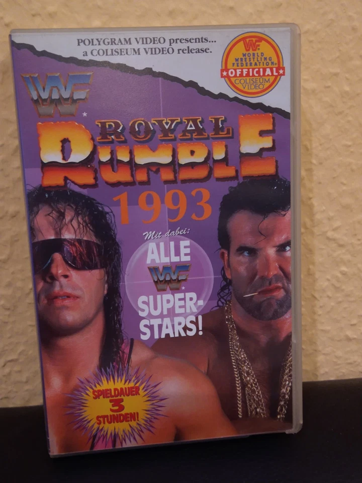 WWE - Royal Rumble 1993 - VHS Kassette **TOP** - Bild 1 von 4