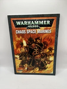Warhammer 40k - Codex: Chaos Space Marines Taschenbuch KOSTENLOSER VERSAND - Bild 1 von 7