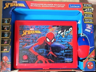 蜘蛛侠 - 教育和双语笔记本电脑 西班牙语/英语 - 儿童玩具 (... — 第 1/4 张图片