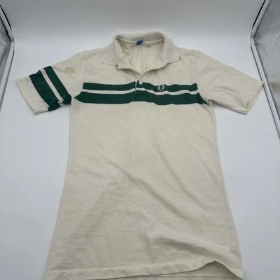 Camisa Polo Fred Perry Ropa Deportiva Piqué Etiqueta L De Colección Años 70 80 Mod Preparación Mancha Ligera Foto 1 de 4
