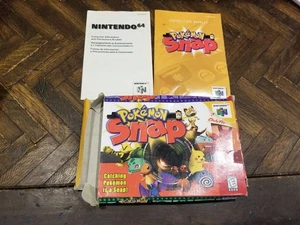 N64 Pokemon Snap Box, manuali. Quello che vedi Nintendo - Foto 1 di 2