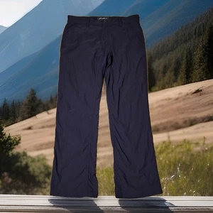 Eddie Bauer Hose Herren 32x30 dunkelblau Travex Horizon Guide Chino Wandern - Bild 1 von 12
