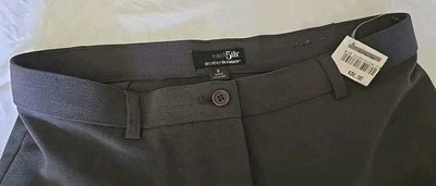 East 5th Secretly Slender Dress Pants Womens Size 6 Gray,New With Tag  - Image 1 of 2