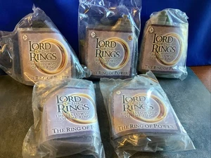 5 Different Burger King Toys “THE LORD OF THE RINGS” 2001 Sealed - Lot #X235 - Picture 1 of 6