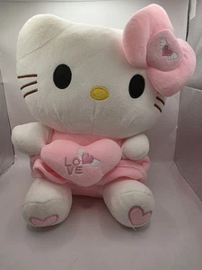 Hello Kitty Plushie Big 11inch Love - Picture 1 of 6