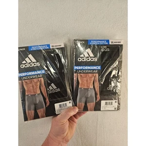 Confezione da 2 boxer Adidas Performance cotone elasticizzato XXL intimo #1635 - Foto 1 di 6