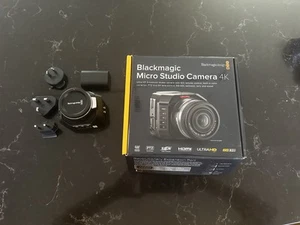 Cámara Blackmagic Micro Studio 4k con Video Asistente - Excelente Estado de Funcionamiento. - Imagen 1 de 1