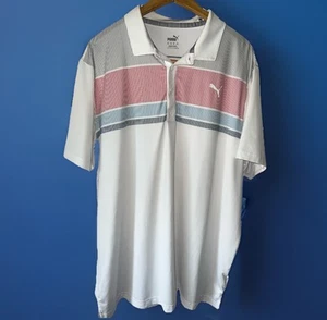 Herren Puma "Forever Better" Polo Golf Shirt Lightweight Performance Fit - XXL - Bild 1 von 5