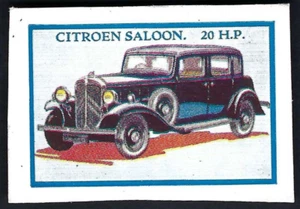 THOMSON - MOTOR CARS - CITROEN SALOON 20 HP - Picture 1 of 2