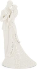 Roman 13226 Wedding Cake Topper, 8.5-inch Height, White